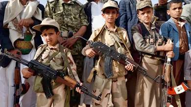 ​مرصد حقوقي يتهم الحوثيين بإنشاء 83 مركزاً لتجنيد الأطفال